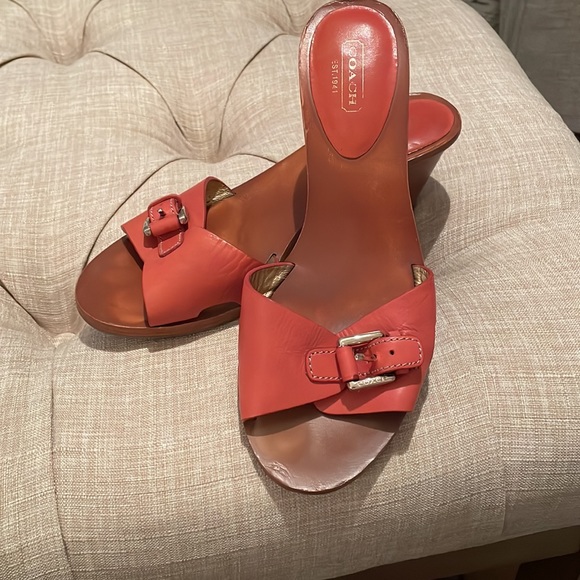 Coach Paulina wedge platform sandals - Picture 2 of 5